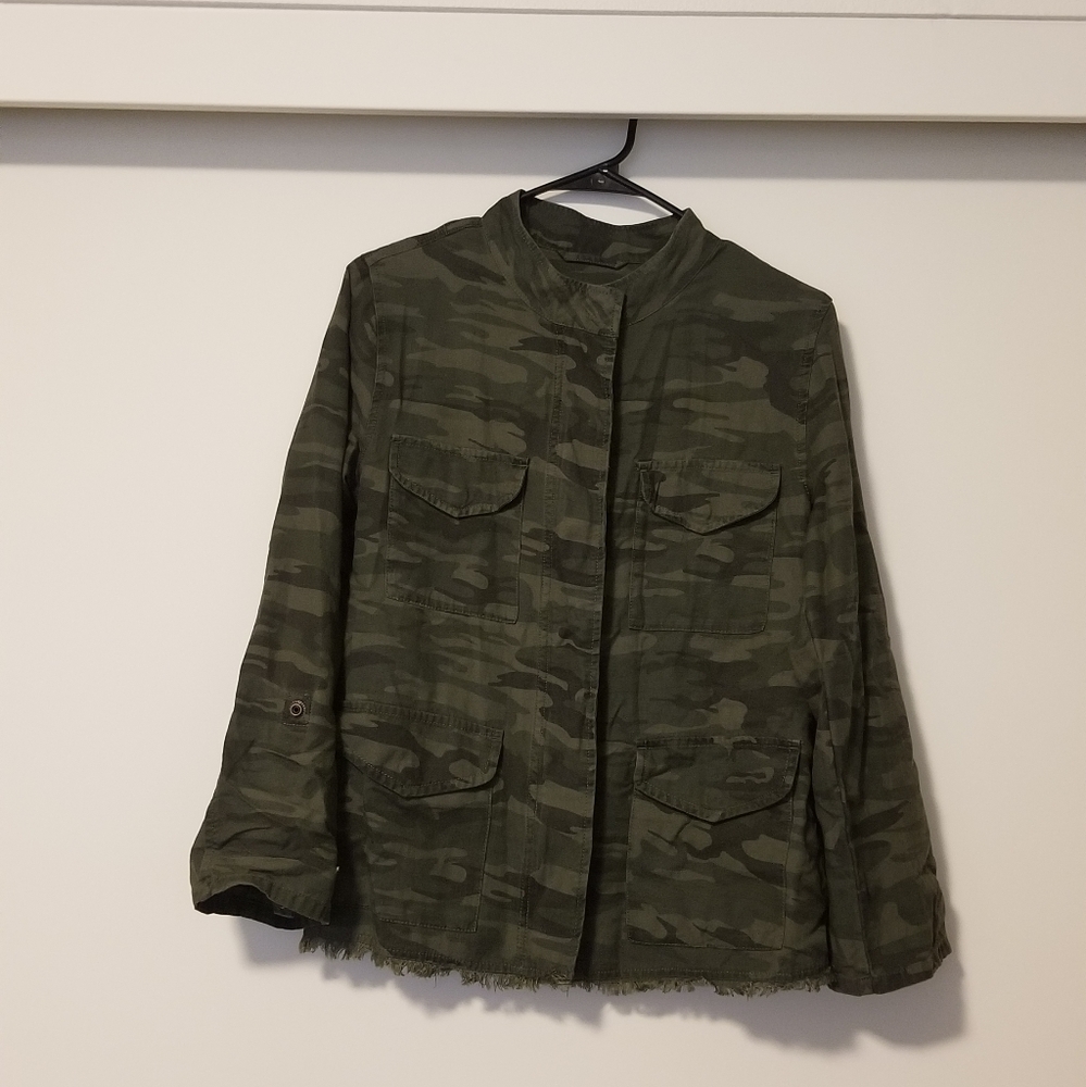 SANCTUARY CAMO JACKET